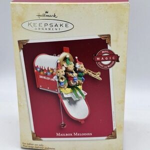 2005 Hallmark Keepsake Ornament Mailbox Melodies‎ Mailbox Magic Animated Box